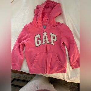 GAP 4T girls zip up sweatshirt